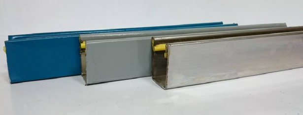 電動消音邊柱(烤漆/白鐵) 1