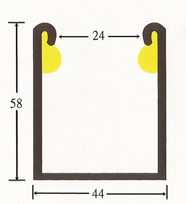 電動消音邊柱(烤漆/白鐵) 2