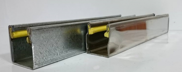 電動消音邊柱2.0(鍍鋅/白鐵) 1