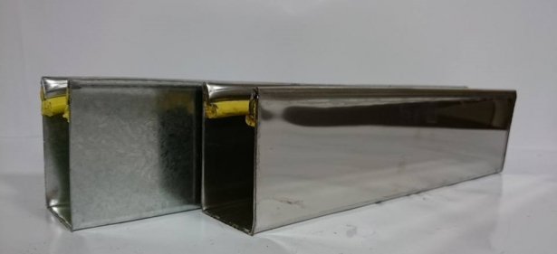 電動消音邊柱2.0(深度75)(鍍鋅/白鐵) 1